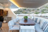 AQUILA yacht charter: Aft deck