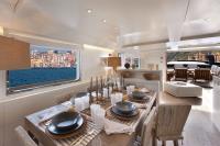 VERVECE yacht charter: Dining Area