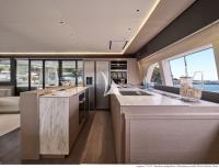 SYLENE yacht charter: Galley up