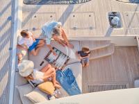 SYLENE yacht charter: Front cockpit