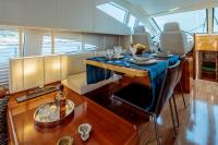 GEORGE-V yacht charter: Dining area