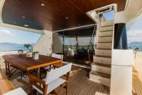 ULISSE yacht charter: Aft Deck