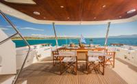 ULISSE yacht charter: Aft Deck
