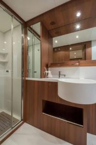 ANYTHING-GOES-IV yacht charter: Twin Bathroom further view