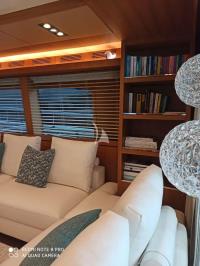 ANYTHING-GOES-IV yacht charter: Tailored sofa detail