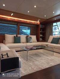 ANYTHING-GOES-IV yacht charter: New tailored sofa detail (2024)