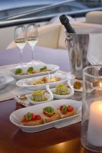 ANYTHING-GOES-IV yacht charter: Aperitif by Chef