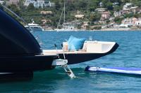 ANYTHING-GOES-IV yacht charter: Astern beach club