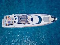 KEROS-ISLAND yacht charter: top view