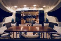 ECLAT yacht charter: Aft deck