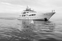 LUISA yacht charter: MY LUISA B&W
