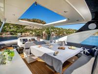 ARMONEE yacht charter: Flybridge