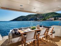 ARMONEE yacht charter: Aft Deck