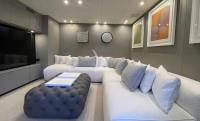 DONE-D yacht charter: Cinema room
