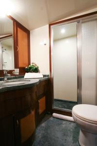 CANEREN yacht charter: Master Cabin Bathroom