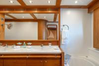 LADY-EMMA yacht charter: Master ensuite with bath & shower
