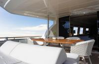 LADY-EMMA yacht charter: Aft Deck Dining