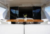 LADY-EMMA yacht charter: Aft Deck Dining