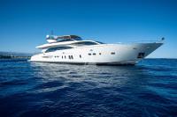 LADY-EMMA yacht charter: LADY EMMA at anchor