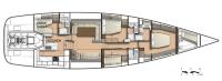 NEYINA yacht charter: Layout