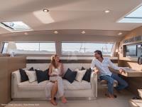 NEYINA yacht charter: Saloon