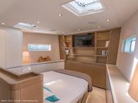 NEYINA yacht charter: Master Cabin