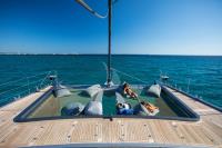 CARTOUCHE yacht charter: Trampolines - Â© Stuart Pearce