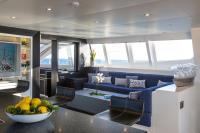 CARTOUCHE yacht charter: salon - Â© Stuart Pearce