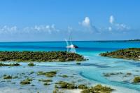 CARTOUCHE yacht charter: CARTOUCHE at anchor in the Bahamas