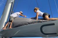 CARTOUCHE yacht charter: Pauline & Sebastien