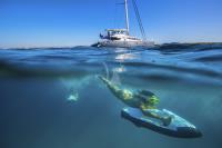 CARTOUCHE yacht charter: Water activity - Â© Stuart Pearce