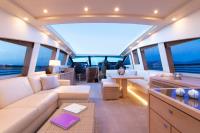 SUN-ANEMOS yacht charter: Sallon