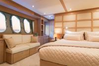 SUN-ANEMOS yacht charter: Master stateroom