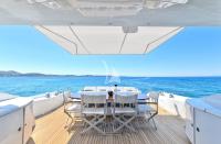SUN-ANEMOS yacht charter: Aft Deck