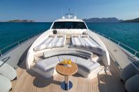 SUN-ANEMOS yacht charter: Sundeck