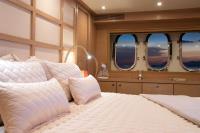 SUN-ANEMOS yacht charter: Master stateroom