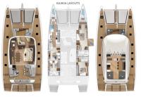 KAJIKIA yacht charter: LAYOUTS