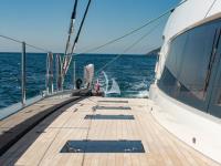 KAJIKIA yacht charter: KAJIKIA on deck