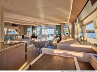 KAJIKIA yacht charter: Sistership saloon