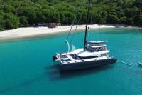 KAJIKIA yacht charter: KAJIKIA at anchor in the Grenadines