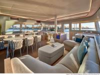 KAJIKIA yacht charter: Sistership saloon