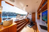 DELTA-ONE yacht charter: Bathing platform