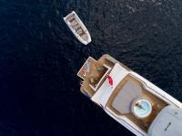 DELTA-ONE yacht charter: Aerial view