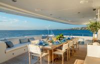 ZALIV-III yacht charter: Dining area III