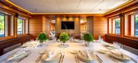 ZALIV-III yacht charter: Dining area I