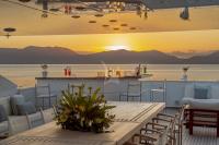 ZALIV-III yacht charter: Sundeck by sunset