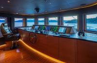 ZALIV-III yacht charter: Flybridge