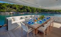 ZALIV-III yacht charter: Dining area I