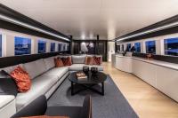PROJECT-STEEL yacht charter: Main Saloon