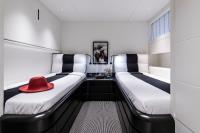 PROJECT-STEEL yacht charter: Twin Cabin